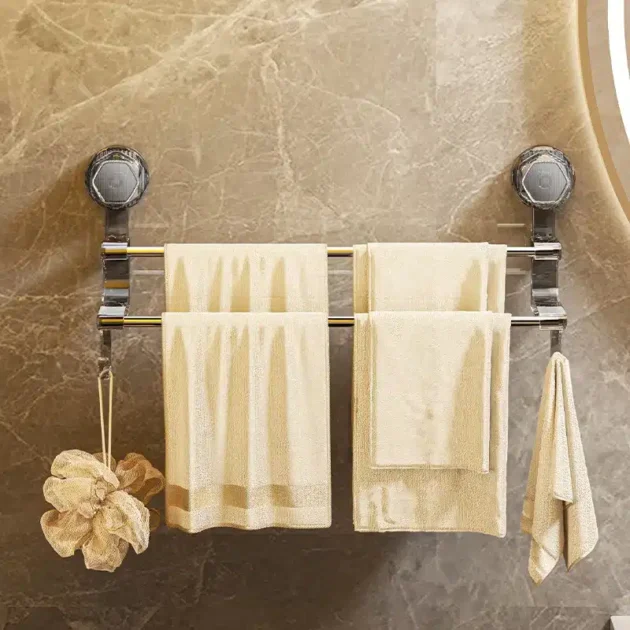 🚿✨ Porte-Serviettes Mural Adhésif