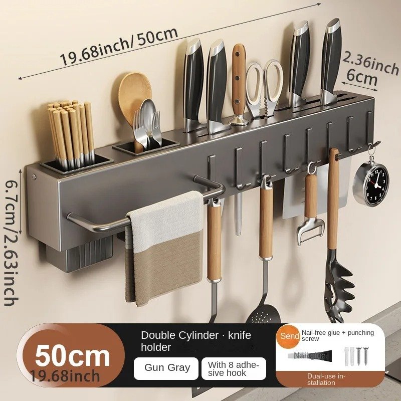 🔪 Support Mural Multifonction - Image 5