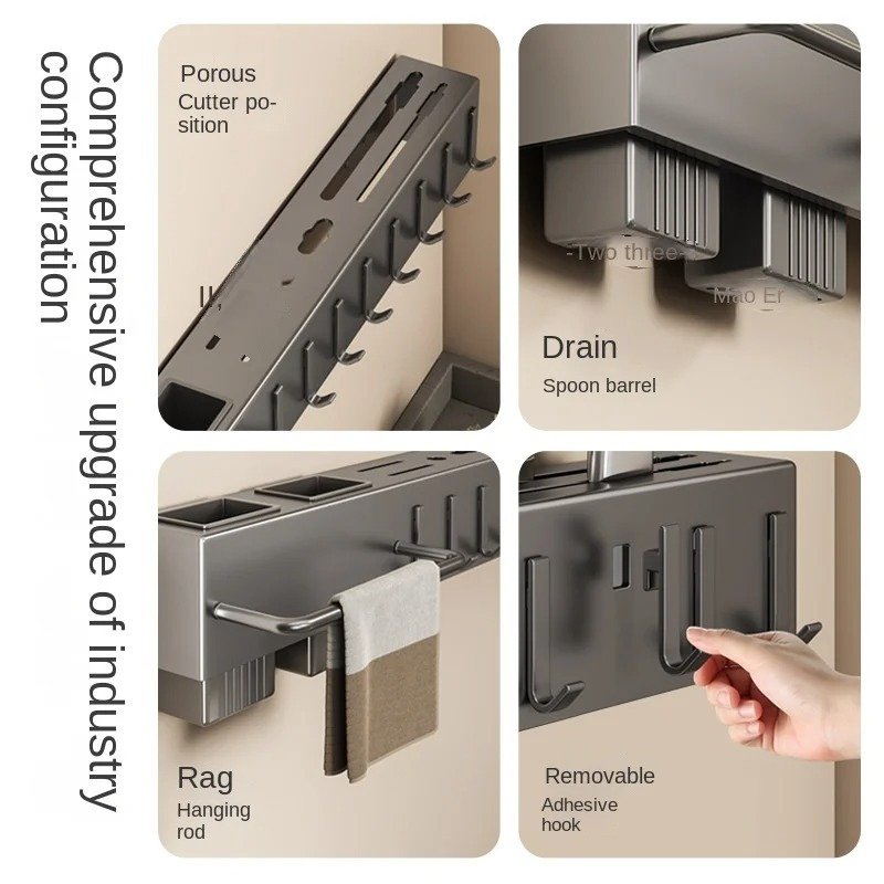 🔪 Support Mural Multifonction - Image 4