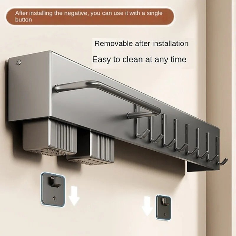 🔪 Support Mural Multifonction - Image 3